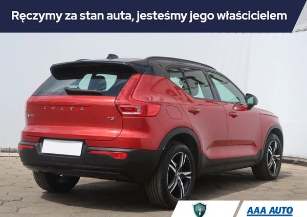 Volvo XC 40 cena 140000 przebieg: 40714, rok produkcji 2021 z Nowy Wiśnicz małe 191